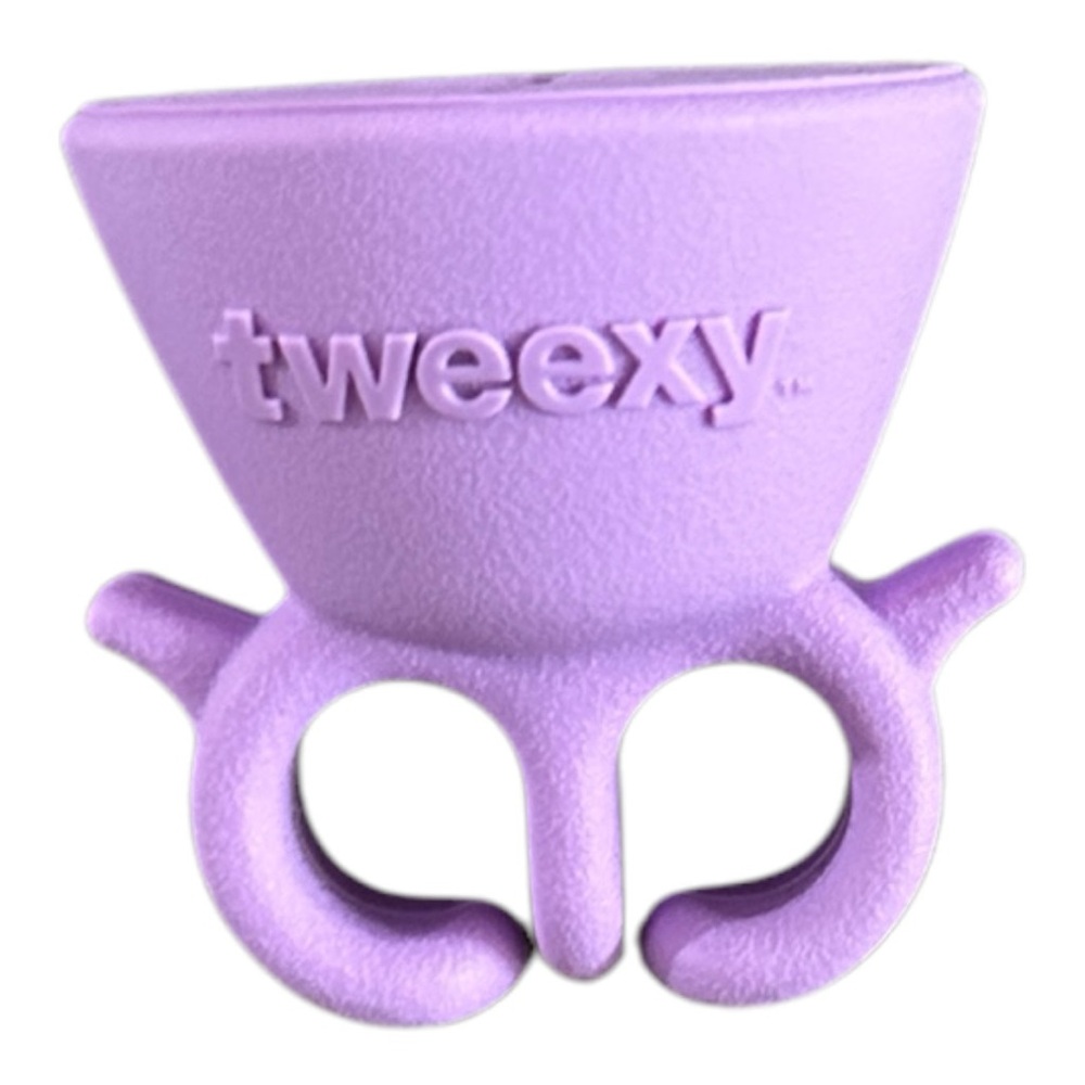 tweexy Wearable Nail Polish Holder Ring Stand for Manicure & Pedicure Painting
